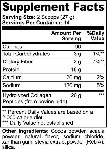 AntiBloat - chocolate flavor powder