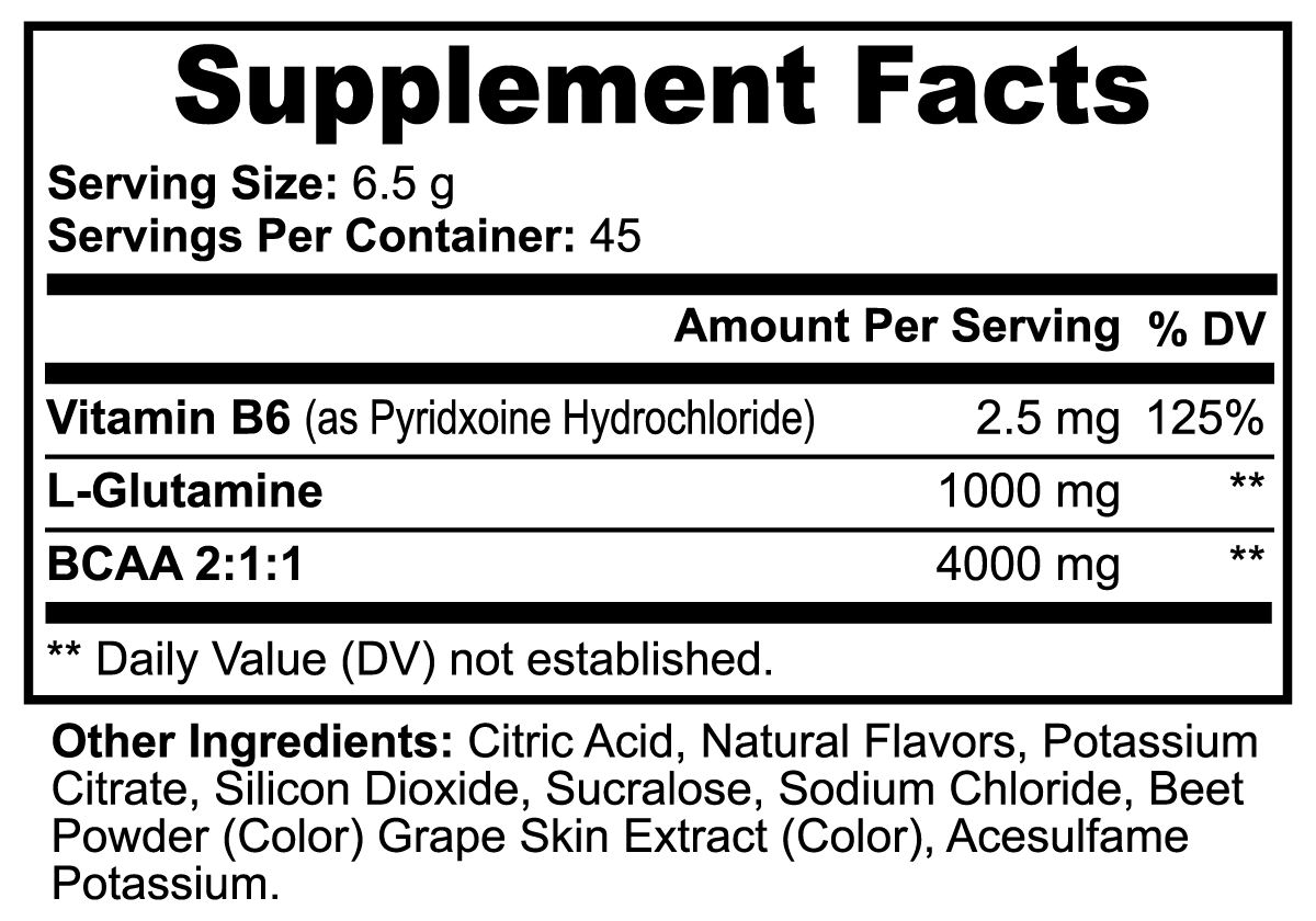 BCAA Post-Workout Recovery (Honeydew/Watermelon)