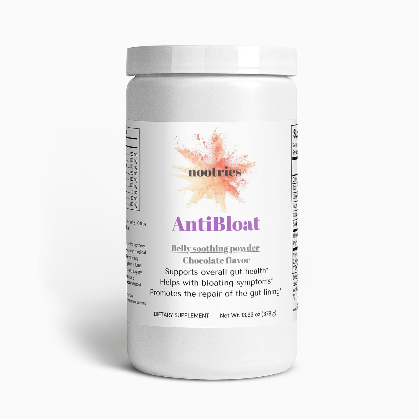 AntiBloat - chocolate flavor powder