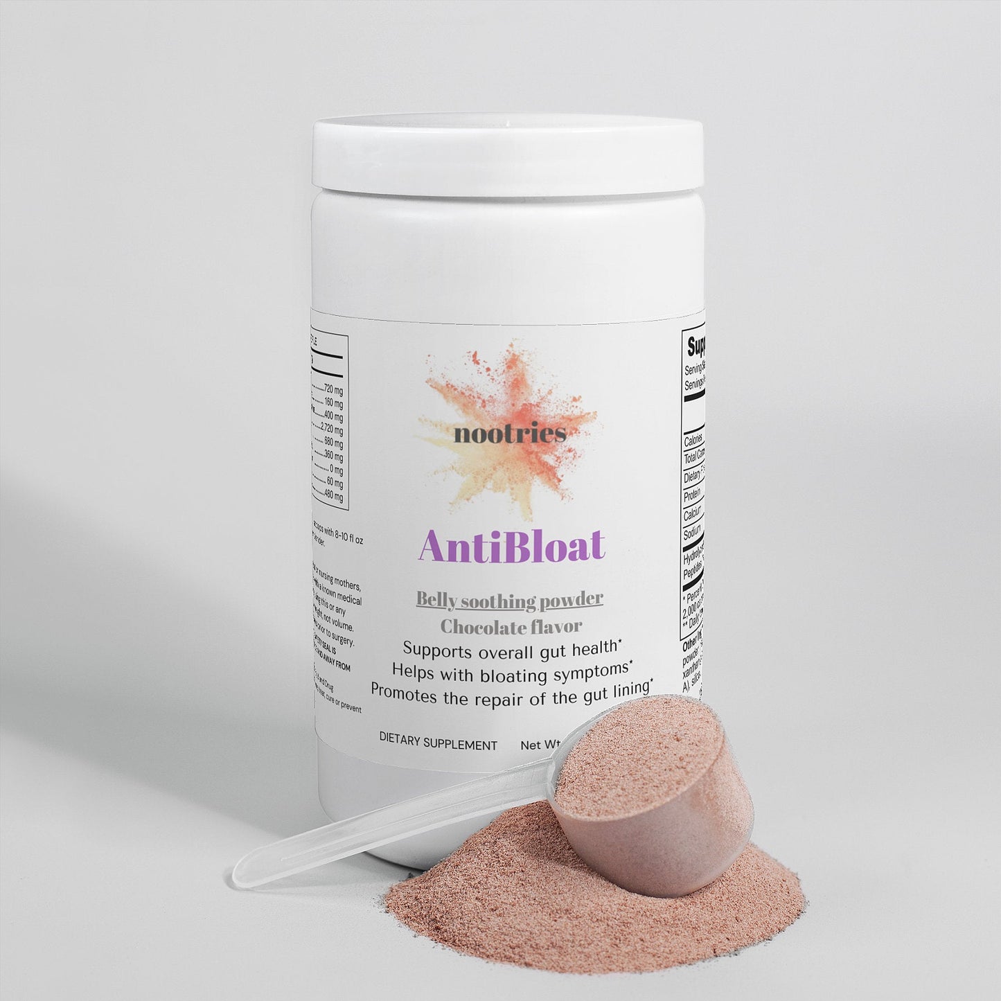 AntiBloat - chocolate flavor powder